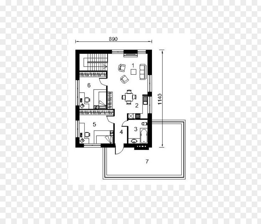 House Floor Plan Project PNG