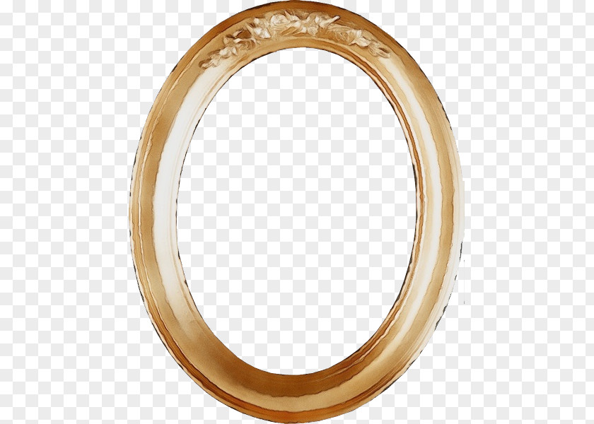 Jewellery Brass Mirror Circle Oval Metal Bangle PNG