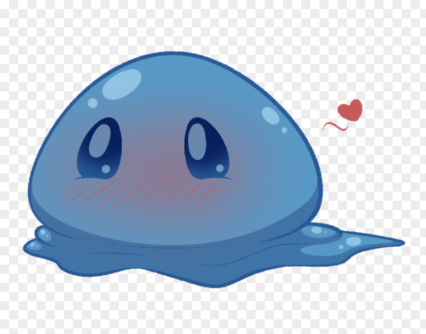 Puddle Slime Rancher Blushing PNG