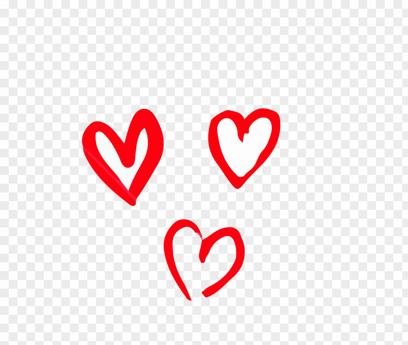 Red Heart-shaped Icon Heart Emoji Valentine's Day Line PNG