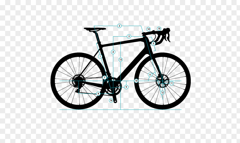 Roadmap Geometry Racing Bicycle Scott Sports Road Felt Bicycles PNG