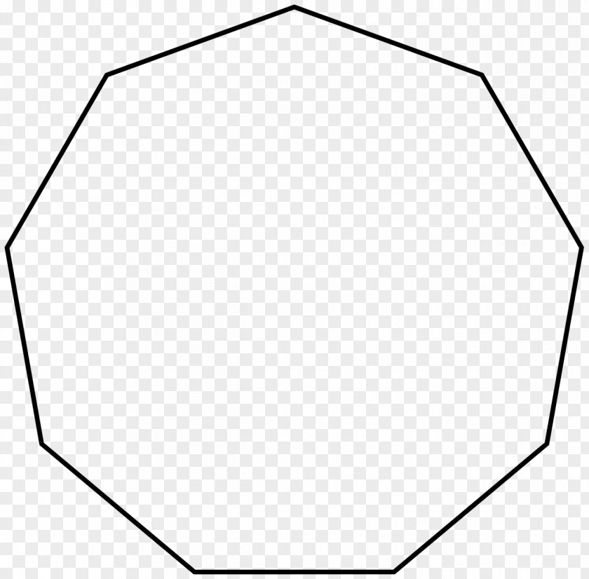 Shape Hendecagon Regular Polygon Nonagon Heptagon Dziewięciokąt Foremny PNG