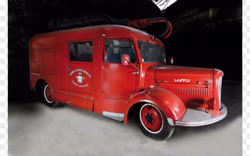 Car Vintage Museum Of Fire Brigade France Laffly Truck PNG