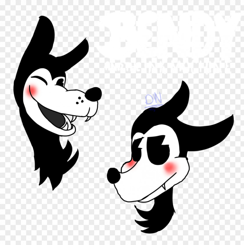 Dog Bendy And The Ink Machine Face Nose PNG