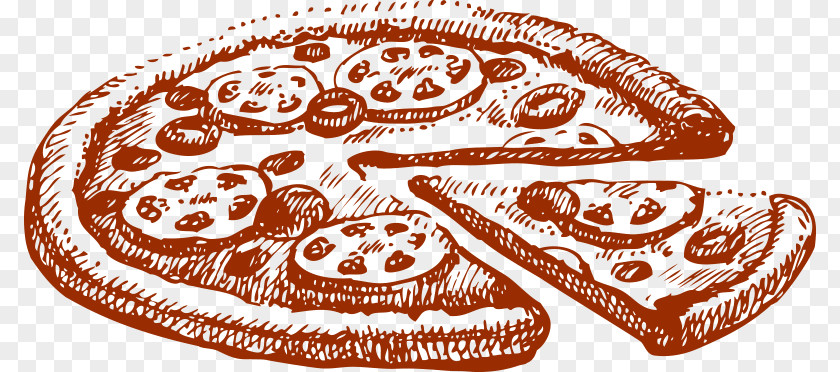 Tomato Pizza Drawing PNG
