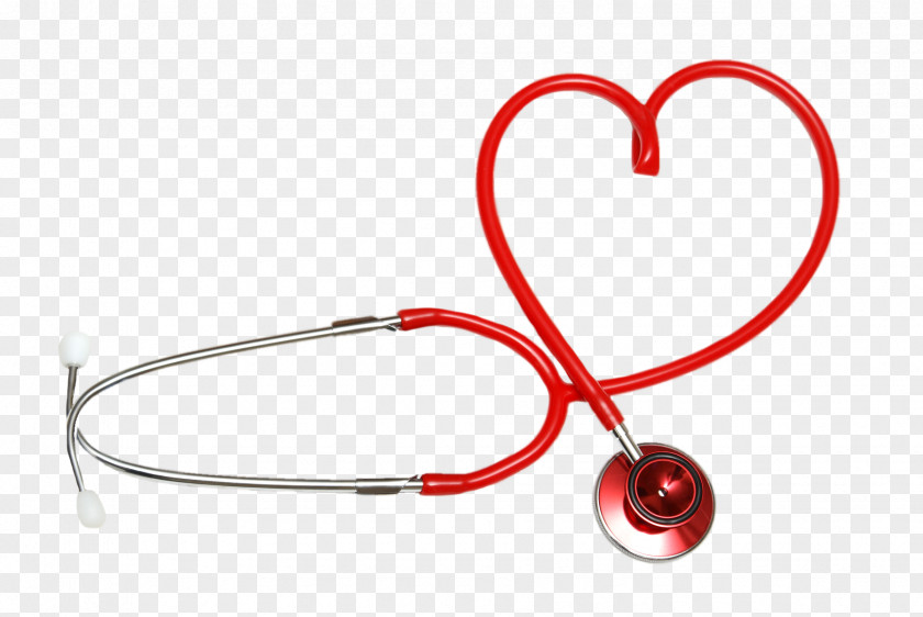 Heart Stethoscope Physician Nursing Clip Art PNG