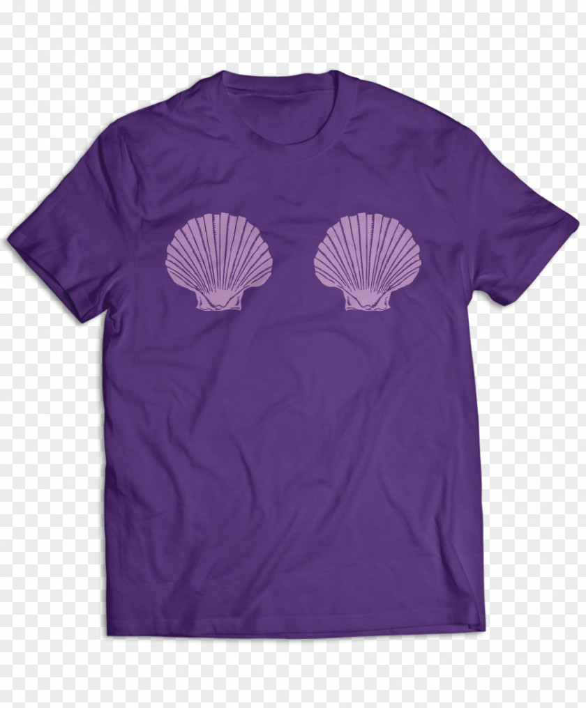 Mermaid Shells Long-sleeved T-shirt Clothing PNG