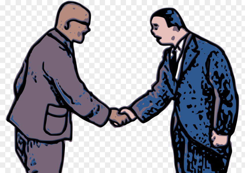 Shake Hands Handshake Cartoon Clip Art PNG