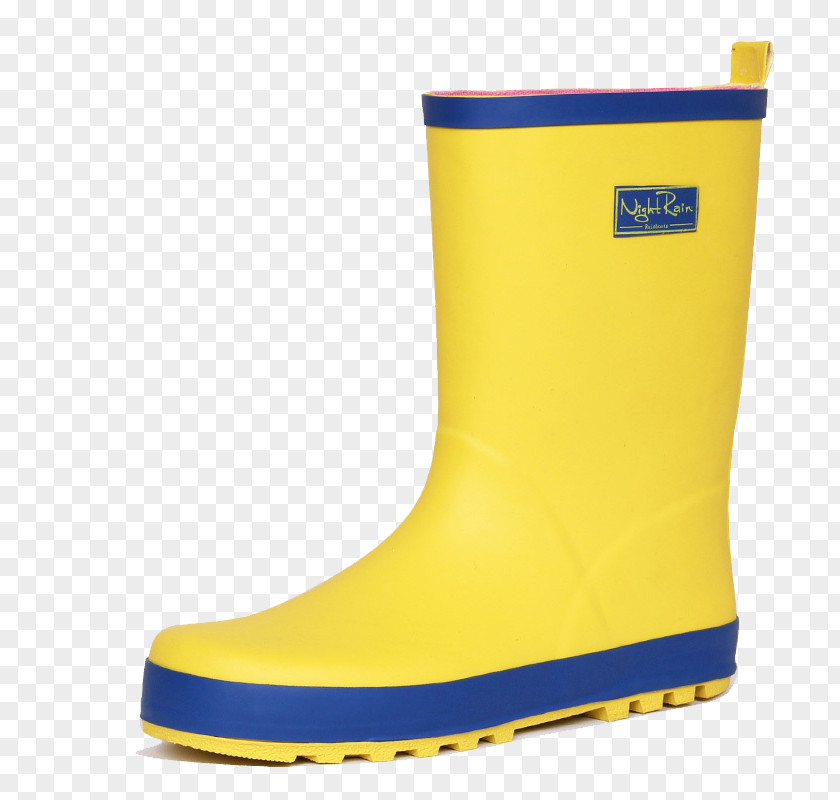 Snow Boot Yellow Red PNG