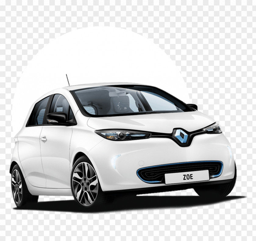 Car Emission Renault ZOE Electric Vehicle Z.E. PNG