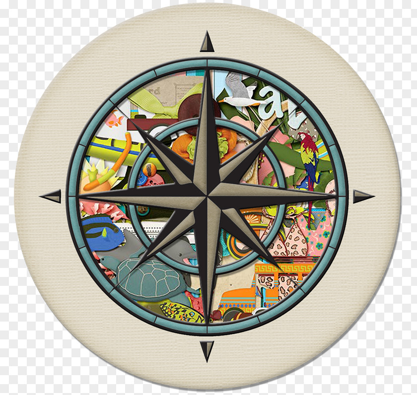 Compass North Rose Clip Art PNG