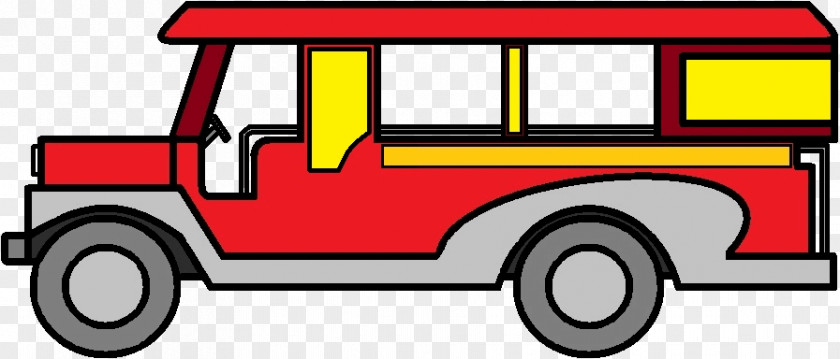 Jeep Jeepney Philippines Bus Clip Art PNG