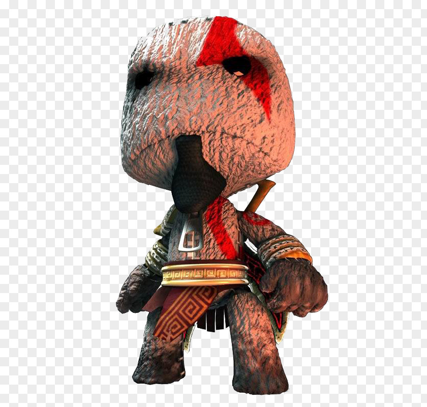 Red Warrior Snowman LittleBigPlanet 2 God Of War PS Vita ModNation Racers PNG