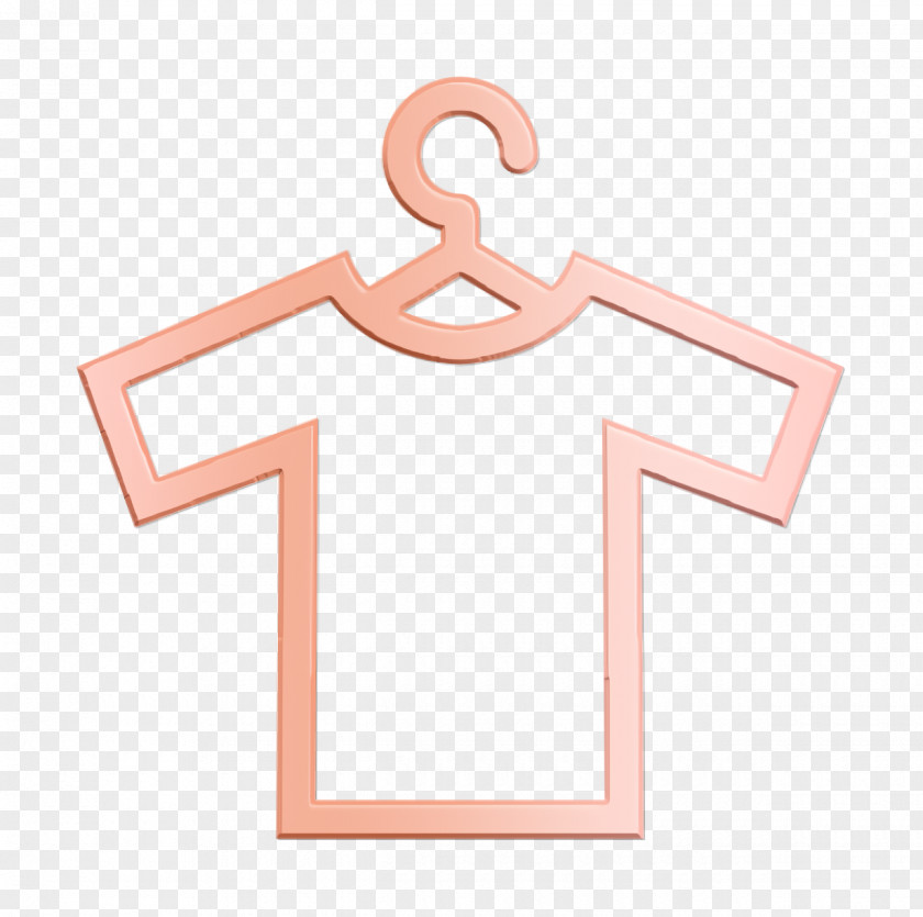 T Shirt On A Hang Icon Fashion Stationery PNG