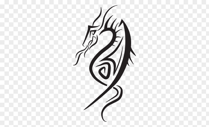Dragon Logo Gray Wolf Drawing PNG