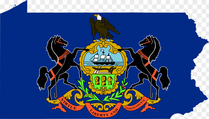 Flag And Coat Of Arms Pennsylvania State Flags The World PNG