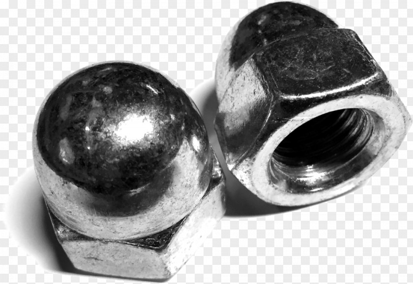 Hardware Nut Silver Car Body Jewellery Black PNG