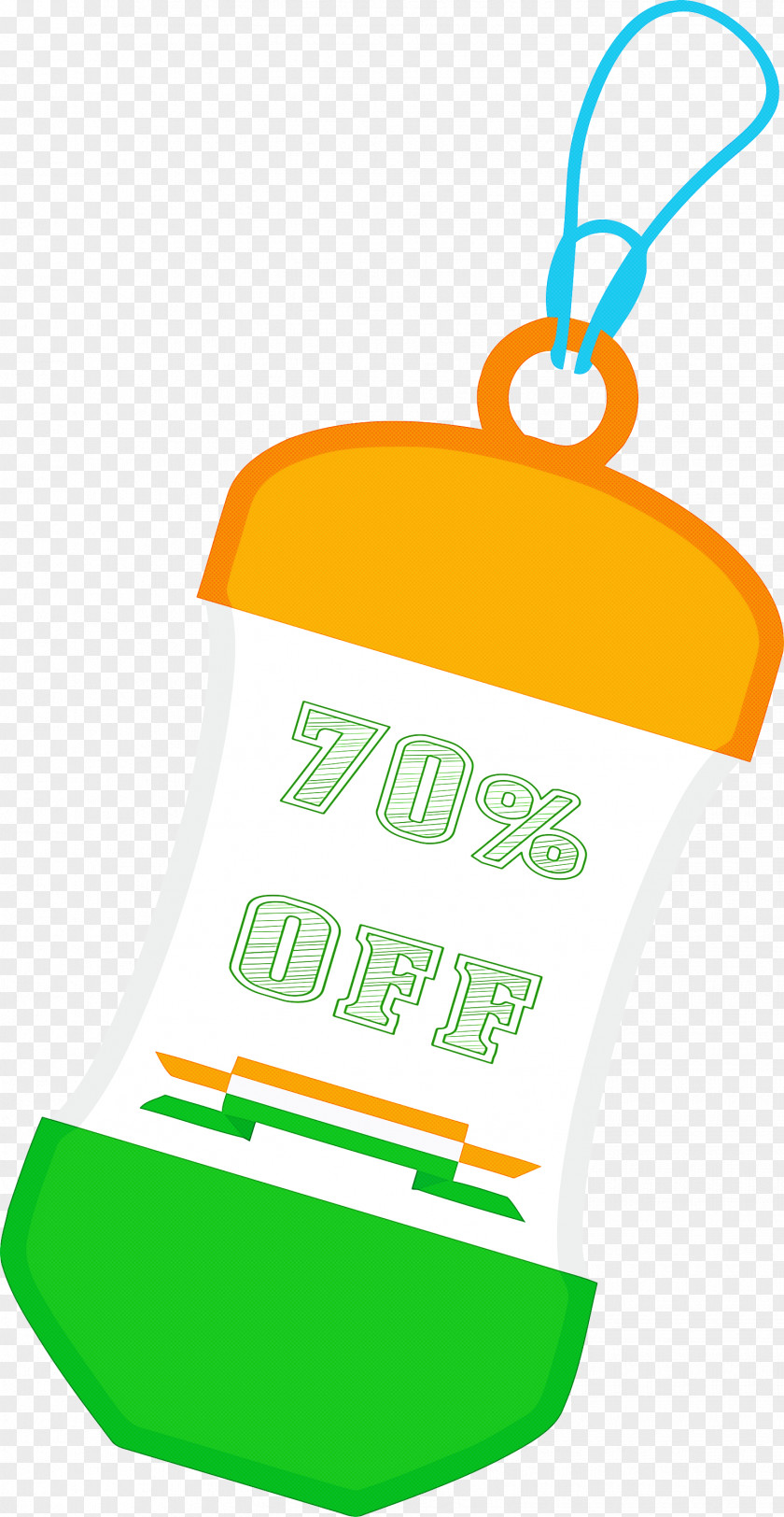 India Republic Day Discount Tag Sale PNG