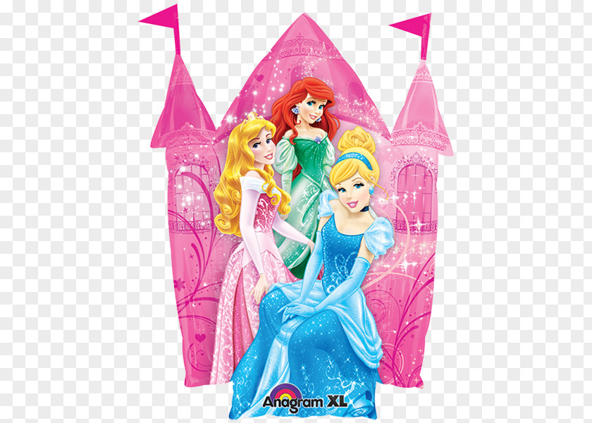 Balloon Princess Aurora Ariel Tiana Disney PNG