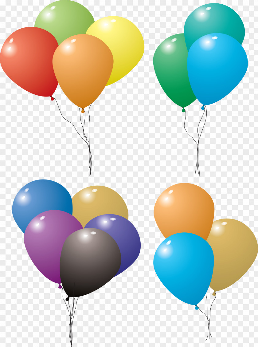Birthday Balloon Toy Stock Photography Color PNG