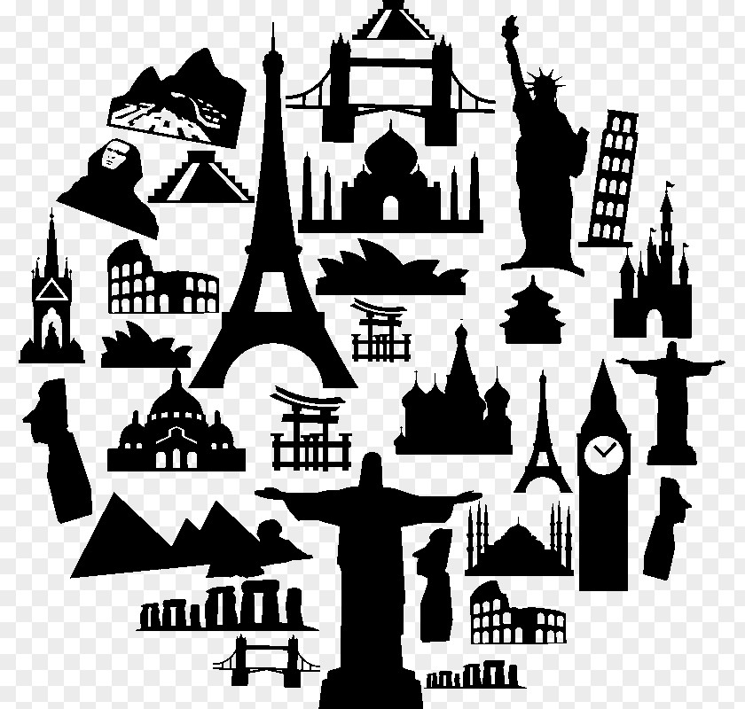 City Sticker Monument Decal Logo PNG