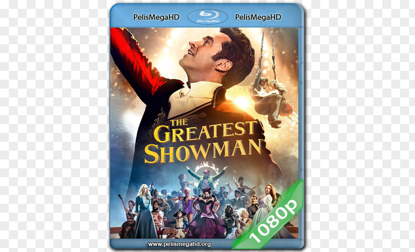 Dvd P. T. Barnum The Greatest Showman Blu-ray Disc Ultra HD Digital Copy PNG