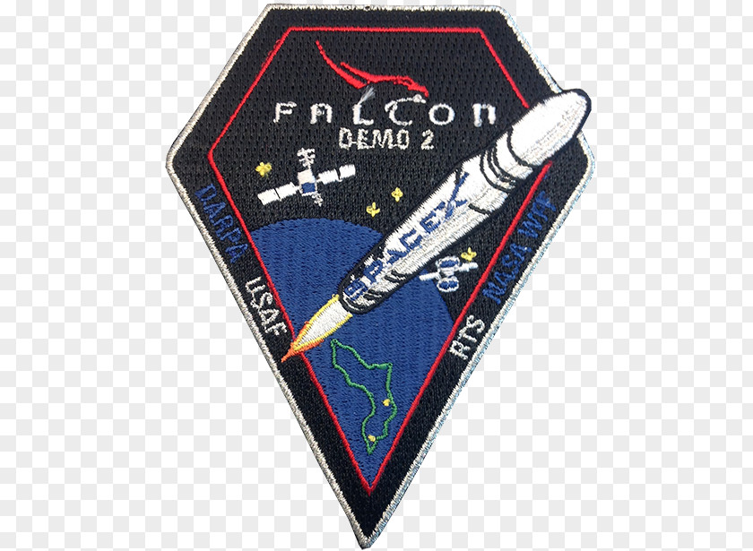 Falcon SpaceX CRS-1 International Space Station Mission Patch 9 PNG