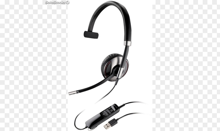 Headphones Plantronics Blackwire C710-M H390 USB Headset W/Noise-Canceling Microphone PNG