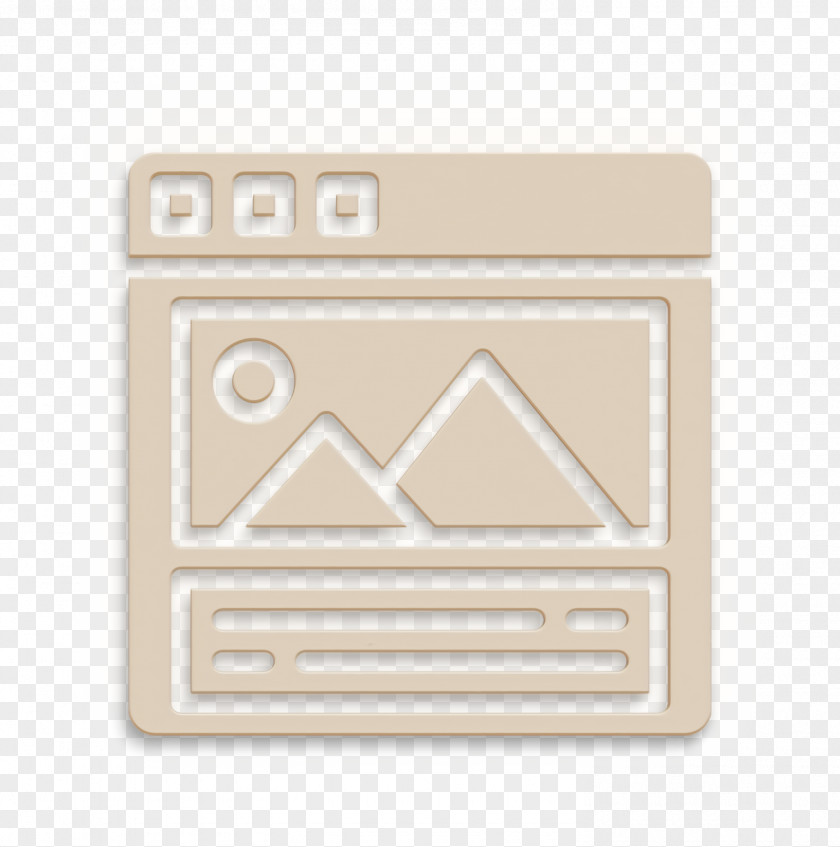 Portfolio Icon User Interface Vol 3 Window PNG