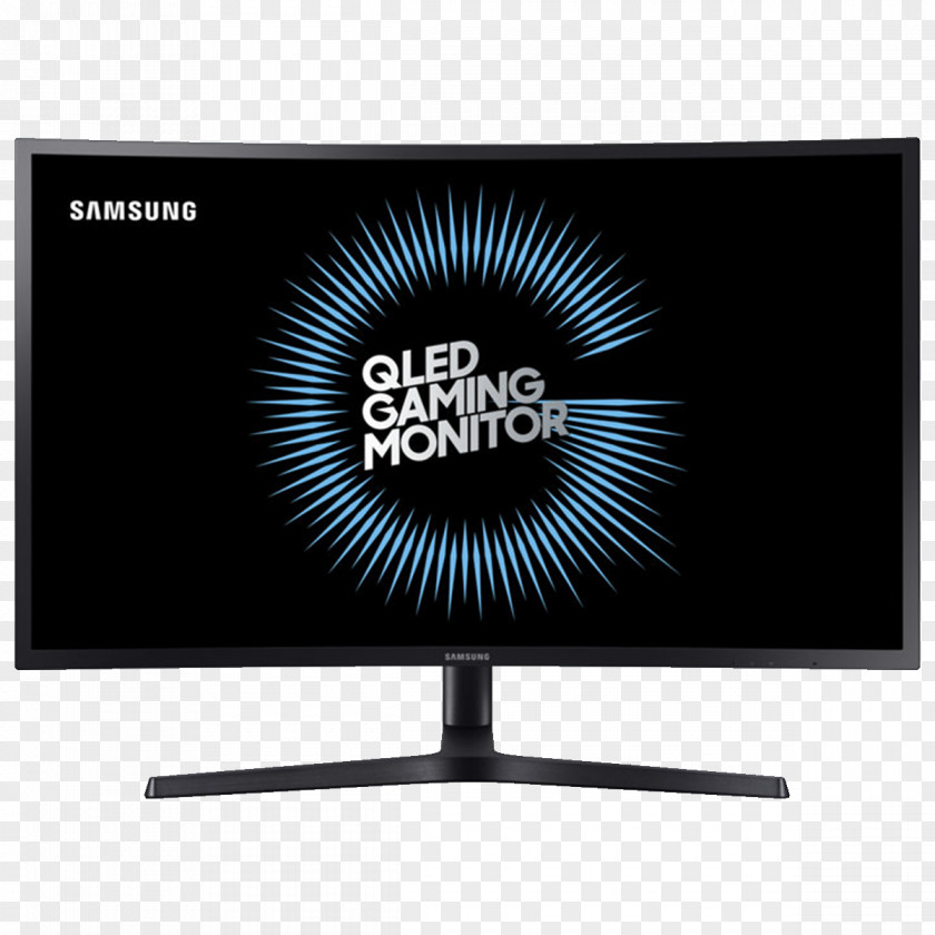 Samsung Computer Monitors C27FG73 27' Curved Gaming Monitor LED-backlit LCD Quantum Dot Display PNG