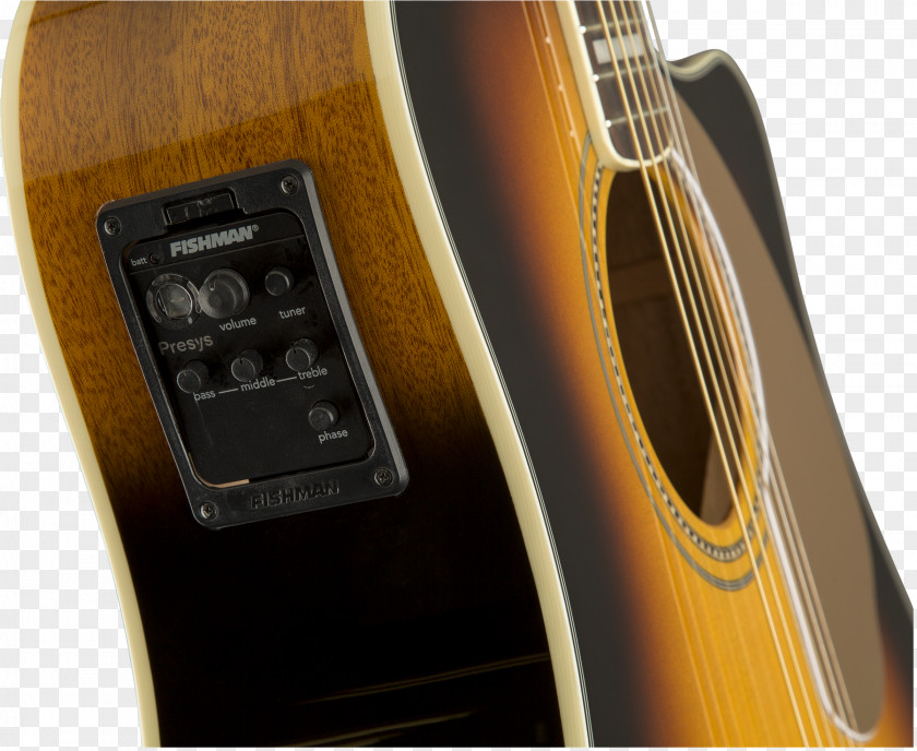 Acoustic Guitar Acoustic-electric Fender California Series PNG