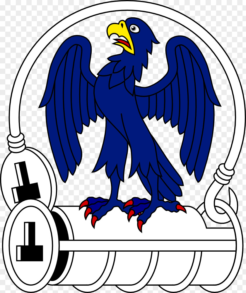 Heraldic Falcon Beak Cartoon Clip Art PNG