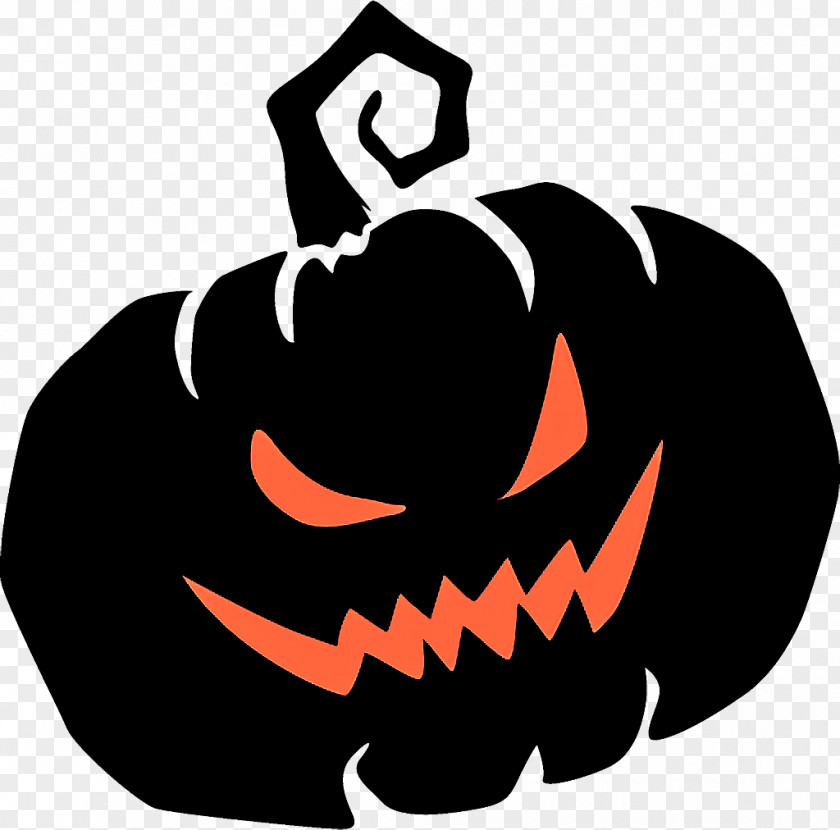 Jack-o-Lantern Halloween Carved Pumpkin PNG