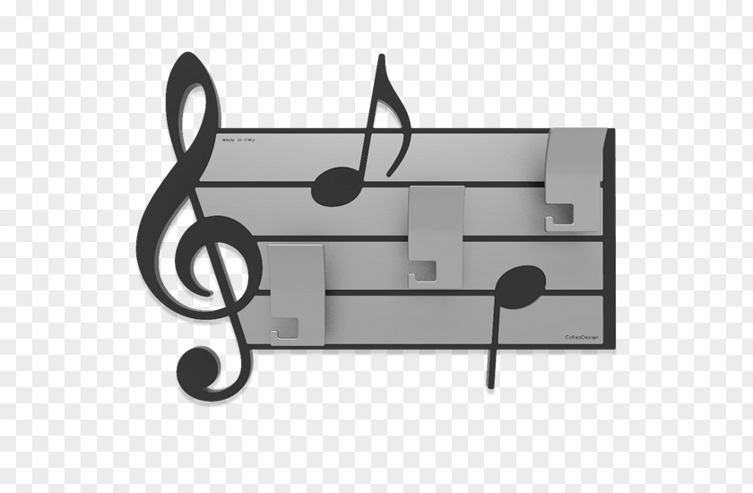 Note Musicali Musical Clock Coat & Hat Racks Clothes Hanger PNG