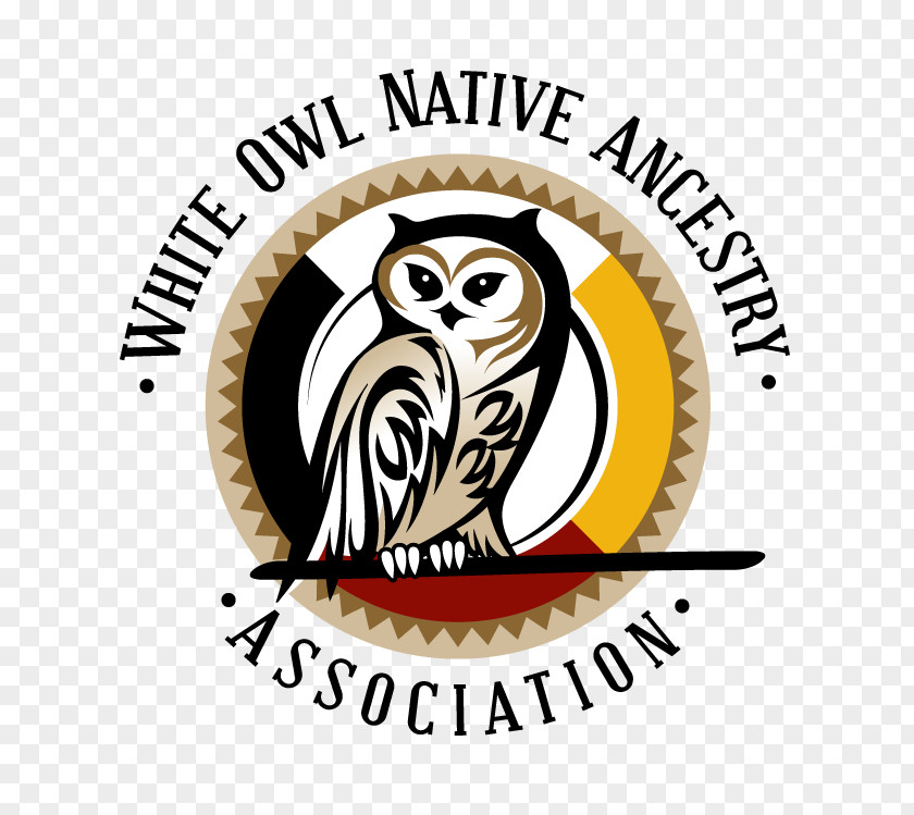 Owl White Native Ancestry Association Community Logo Organization PNG