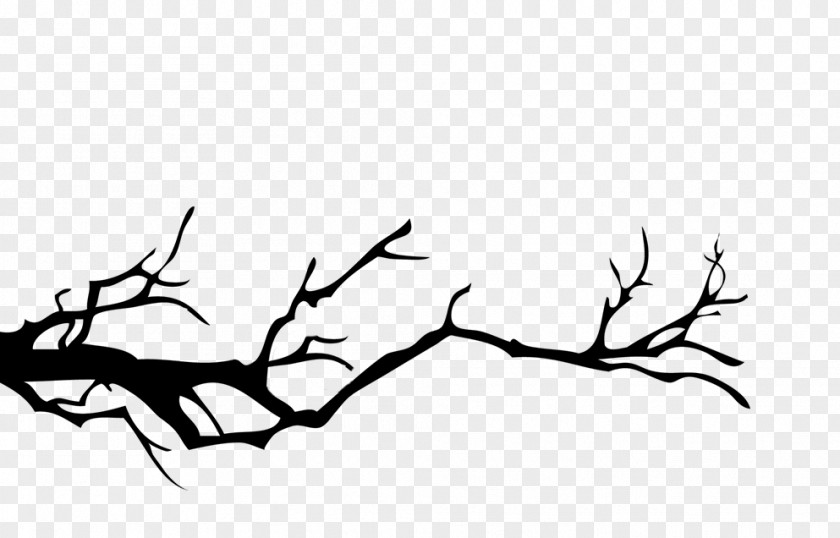 Silhouette Branch Drawing Tree Clip Art PNG