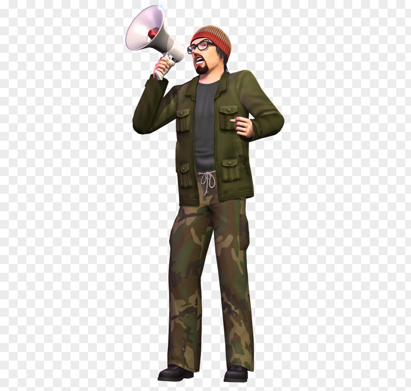 Eo The Sims 3: University Life Soldier Infantry Military Army Officer PNG