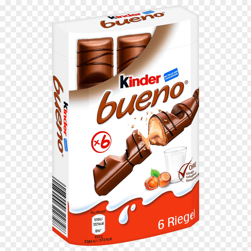 Milk Kinder Bueno Chocolate Waffle Surprise PNG