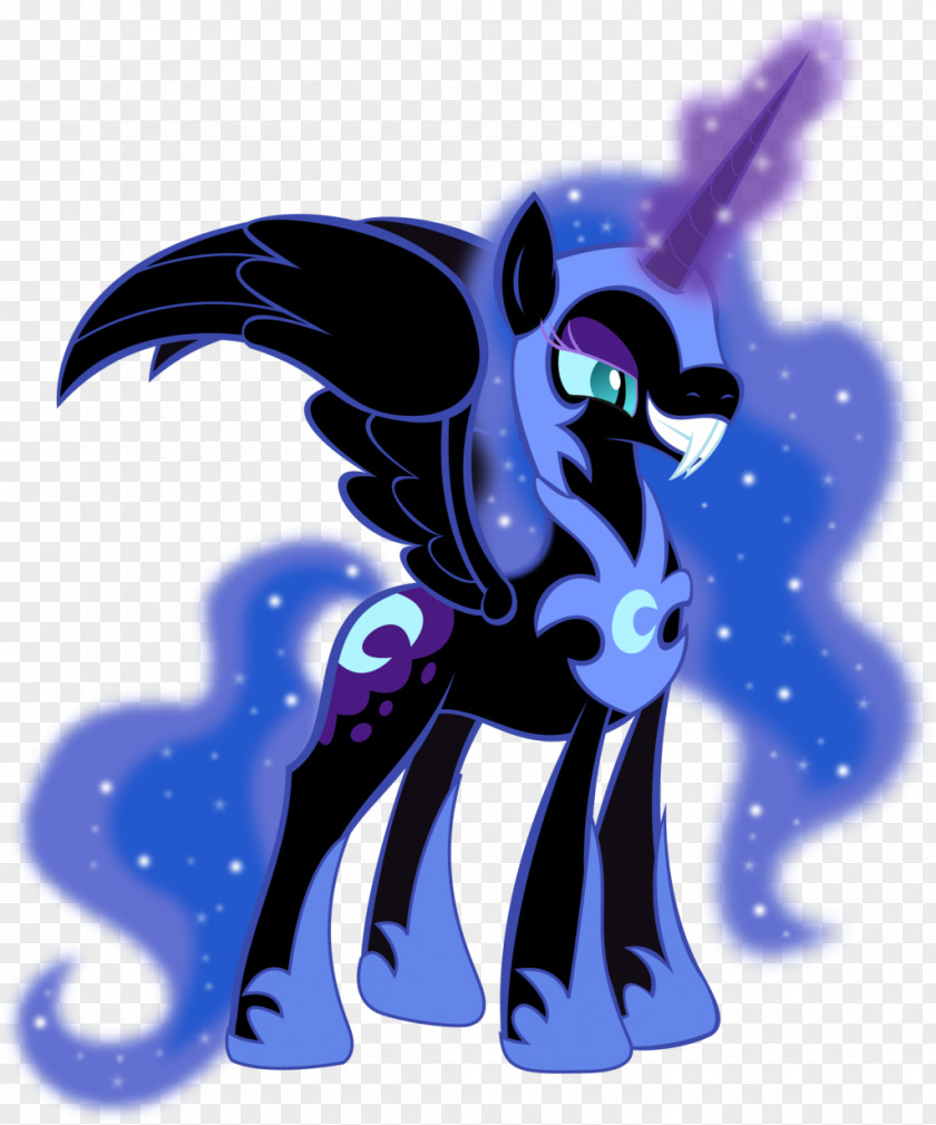 Nightmare Princess Luna Character DeviantArt PNG