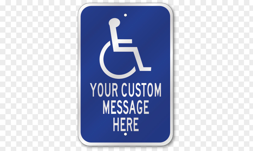 Handicap Sign Disabled Parking Permit Disability Car Park ADA Signs PNG
