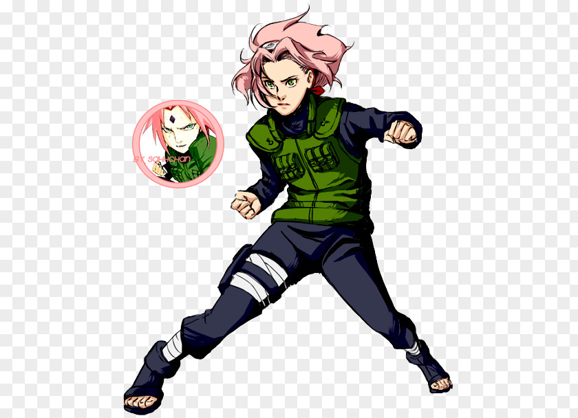 Haruno Sakura Headgear Costume Character Cartoon Sport PNG