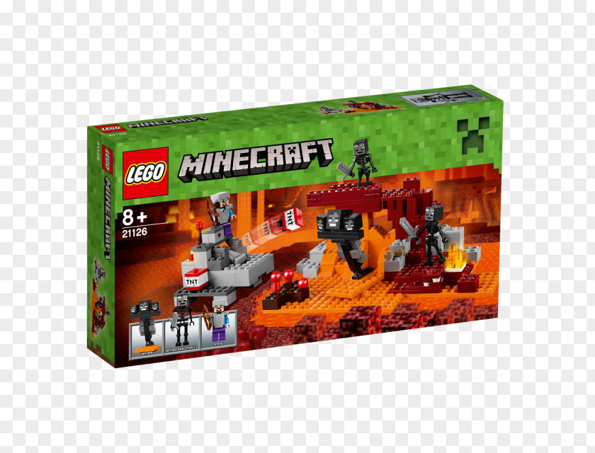 Minecraft LEGO 21126 The Wither Lego Toy Block PNG