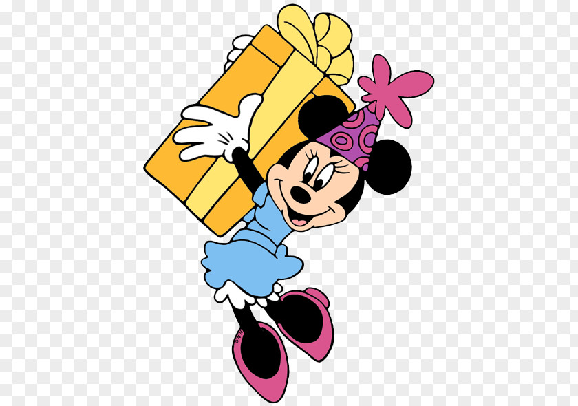 Minnie Mouse Mickey Donald Duck Birthday Clip Art PNG