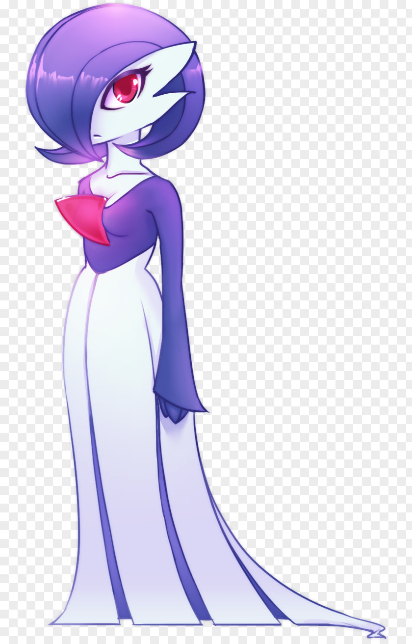 Purple Gardevoir Clothing Violet Color PNG