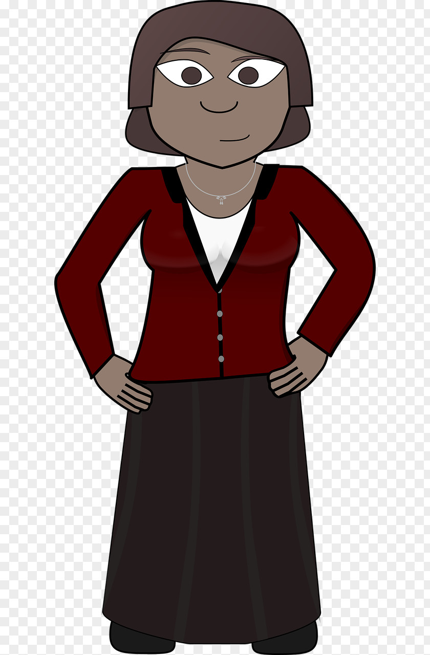 Business Woman Clip Art Cartoon Image Openclipart PNG