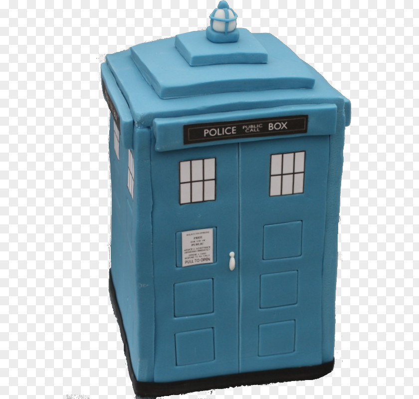 Cake TARDIS Vanilla Birthday Cream PNG