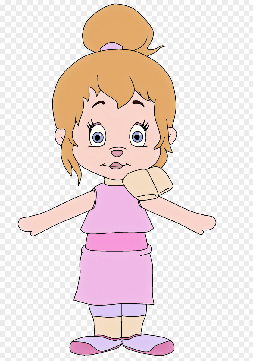 Cartoon Finger Pink Child Cheek PNG