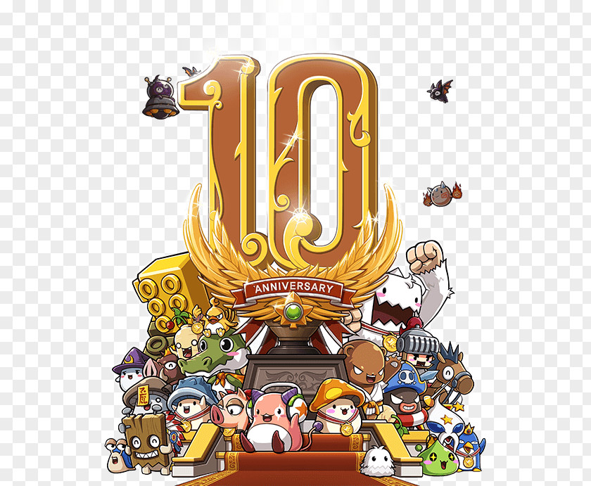 10 Anniversary MapleStory 2 DS Nexon Video Game PNG