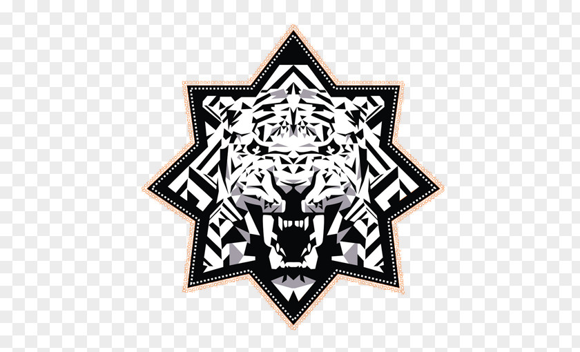 Creative Tiger Head Logo PNG