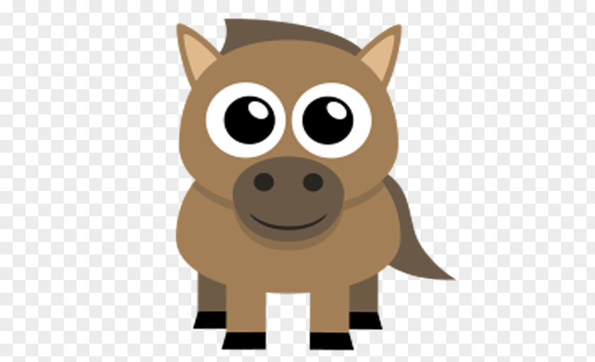 Donkey Drawing Icon Design PNG